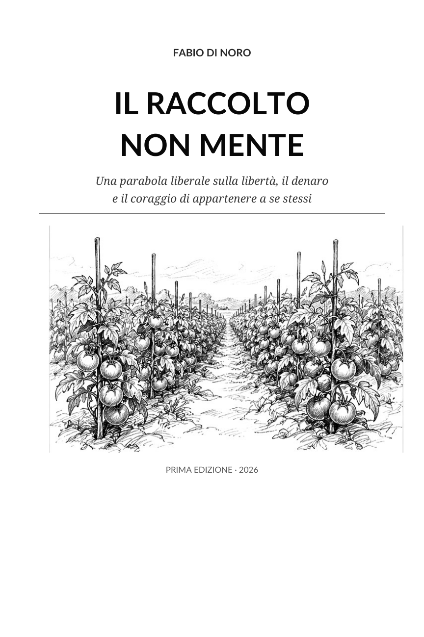 Copertina del libro Il raccolto non mente di Fabio Di Noro