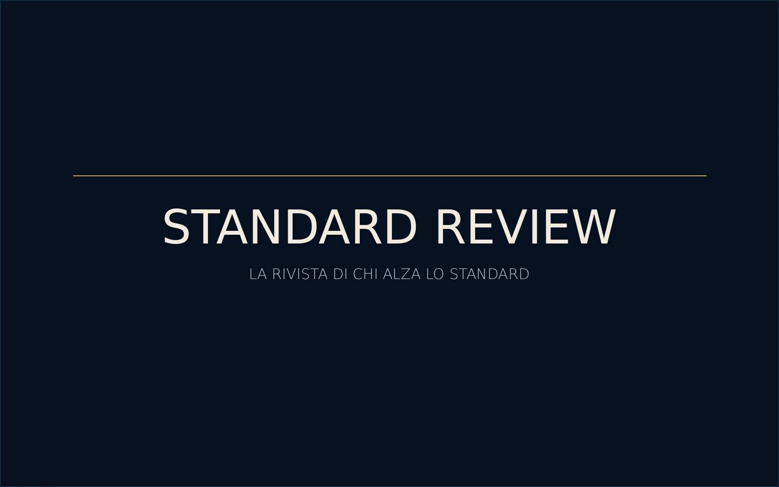 Standard Review